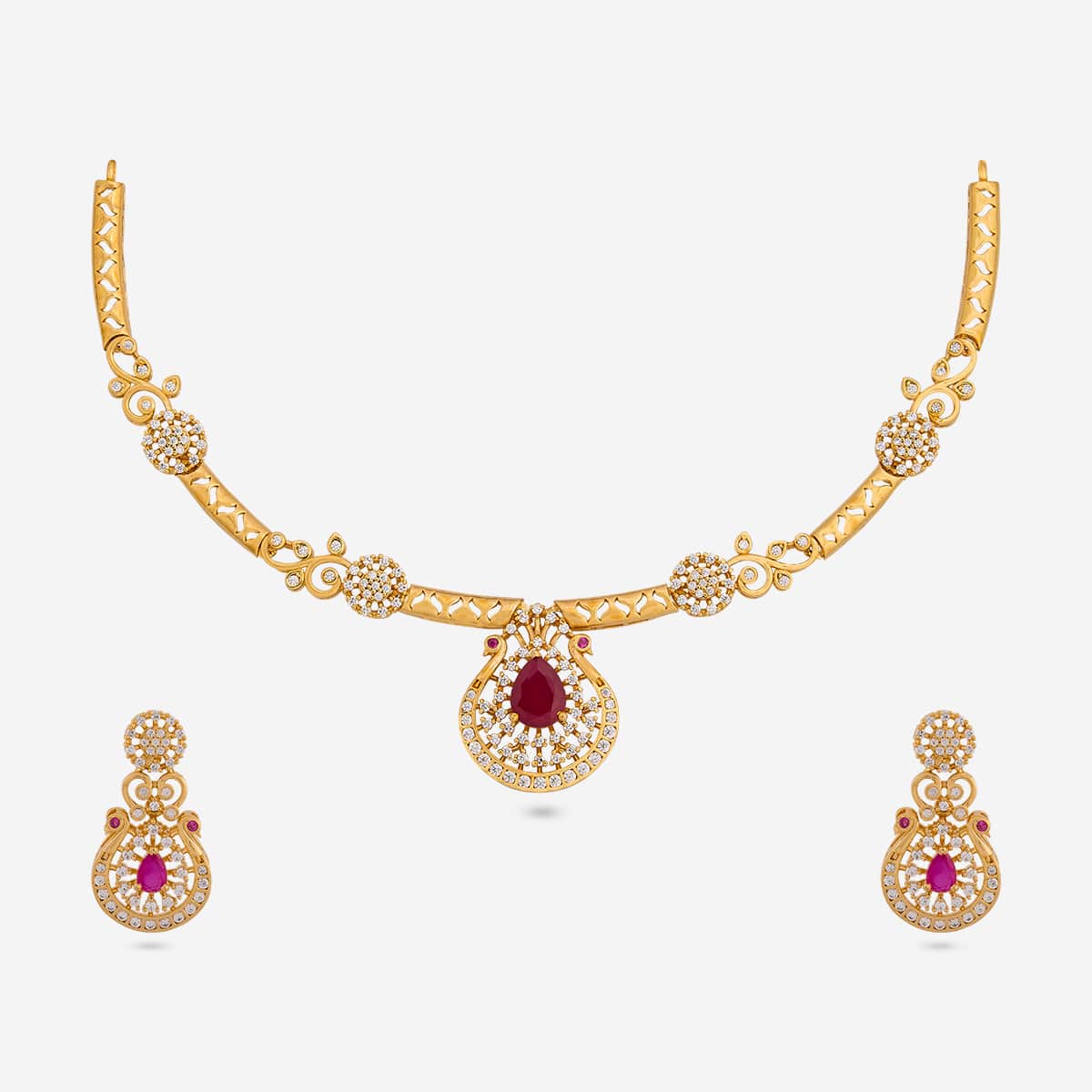 Zircon Necklace Zircon Necklace 202244