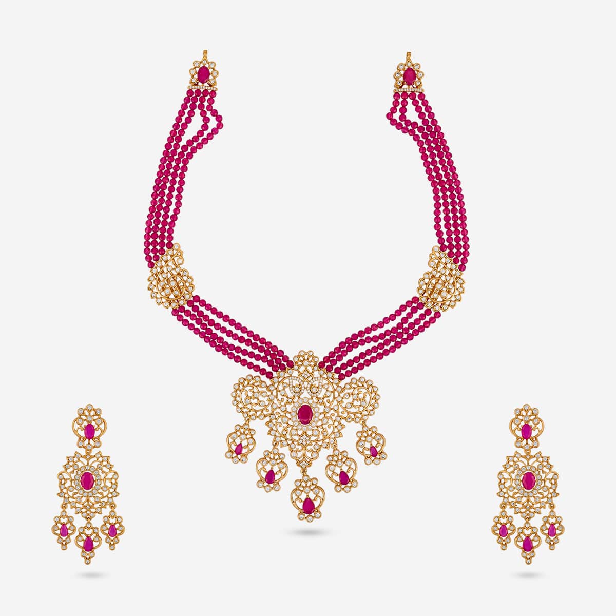 Zircon Necklace Zircon Necklace 203442