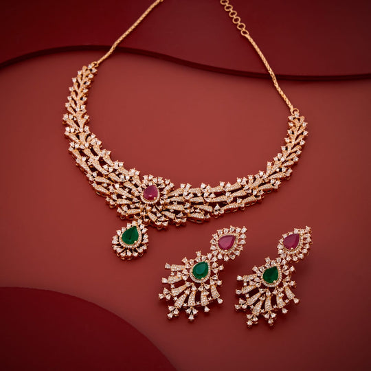 Zircon Necklace Zircon Necklace 201473