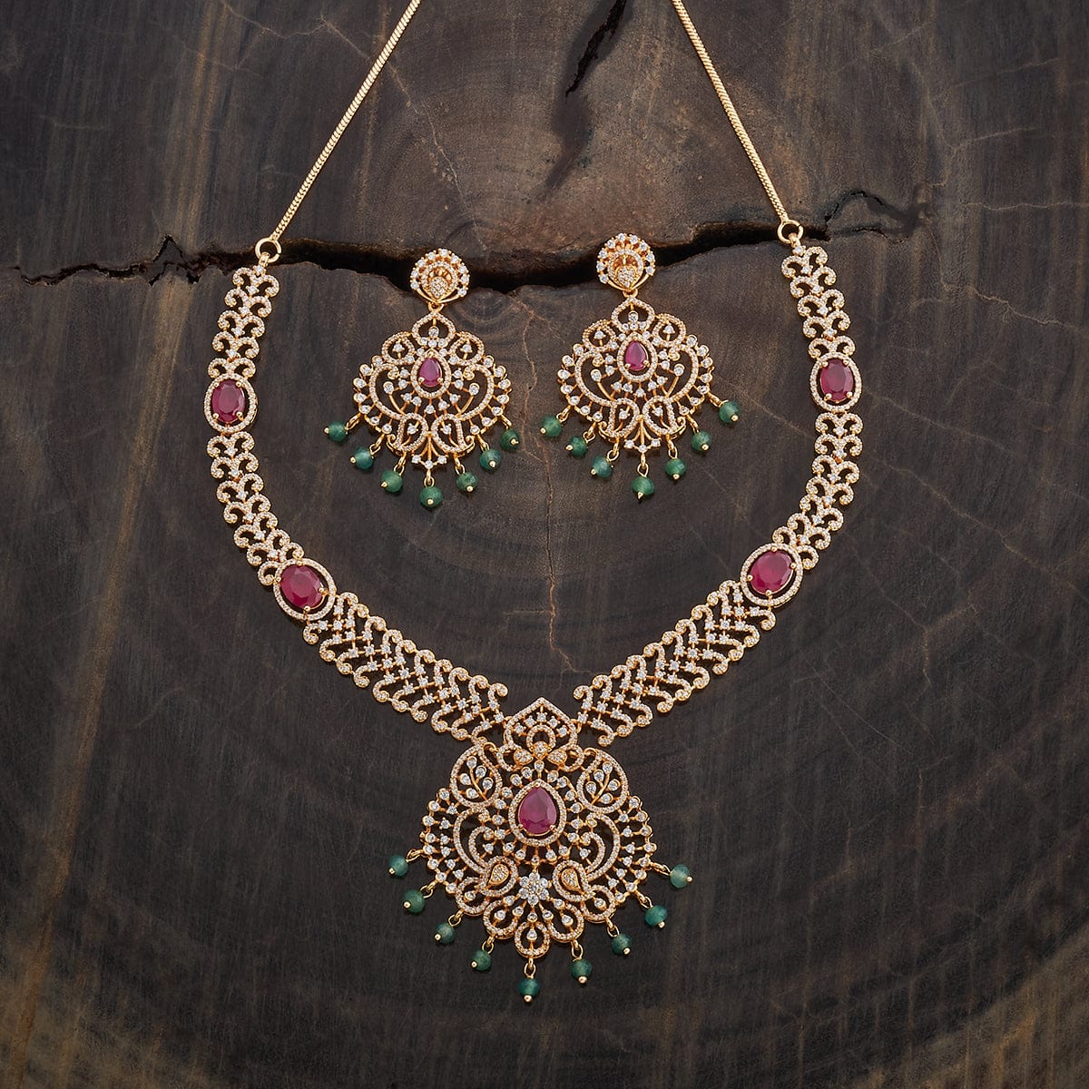 Zircon Necklace Zircon Necklace 182414