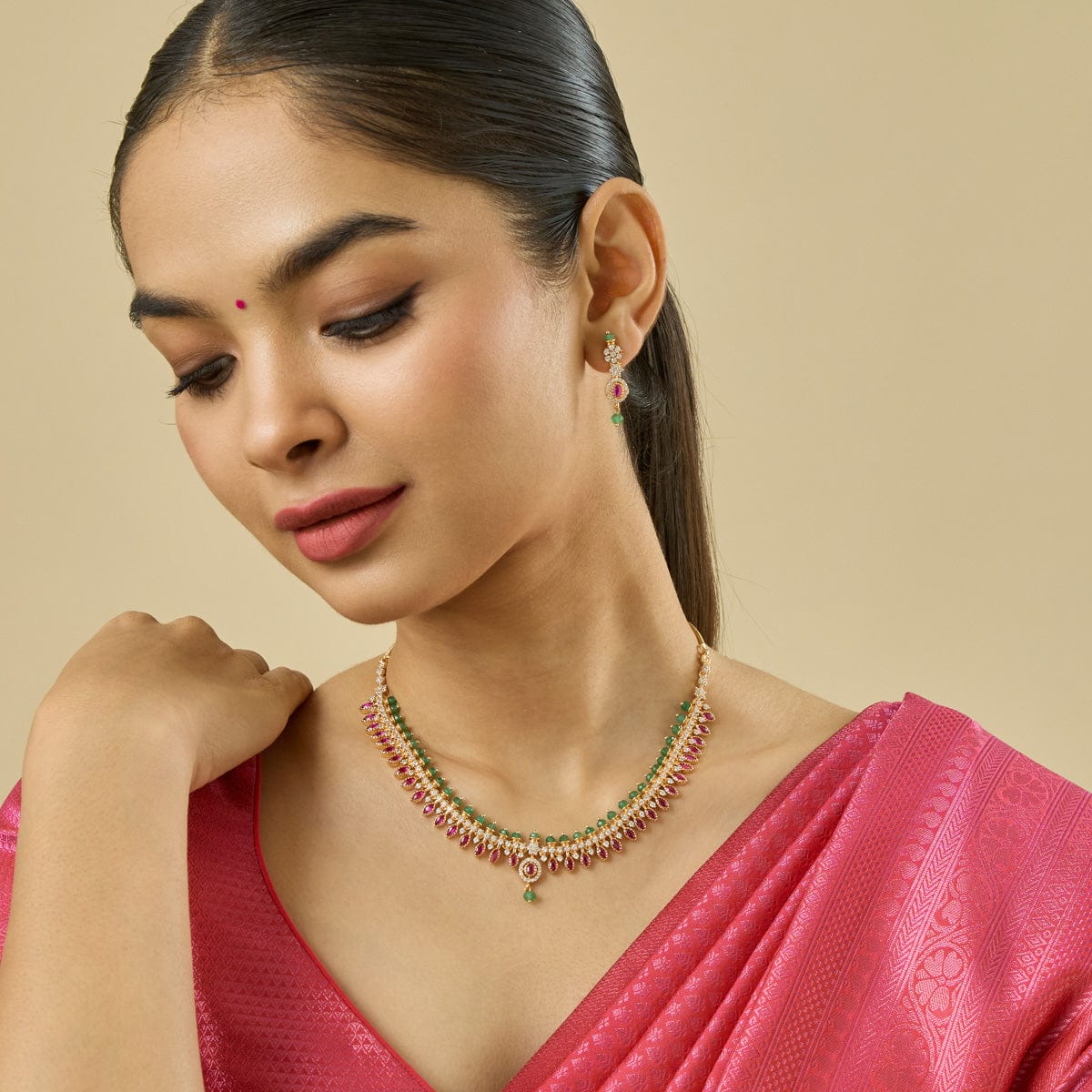 Zircon Necklace Zircon Necklace 185549