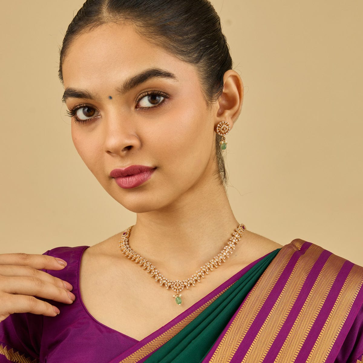 Zircon Necklace Zircon Necklace 186537