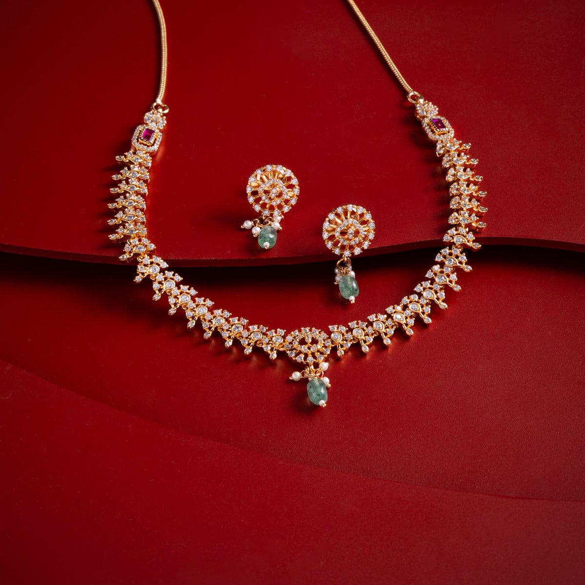 Zircon Necklace Zircon Necklace 186537