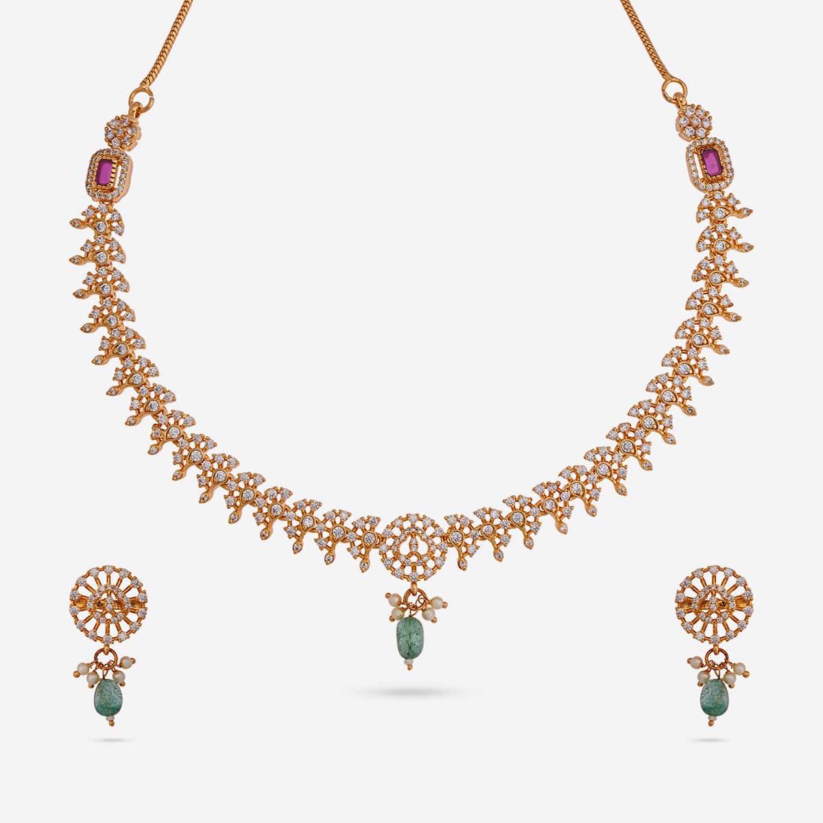 Zircon Necklace Zircon Necklace 186537