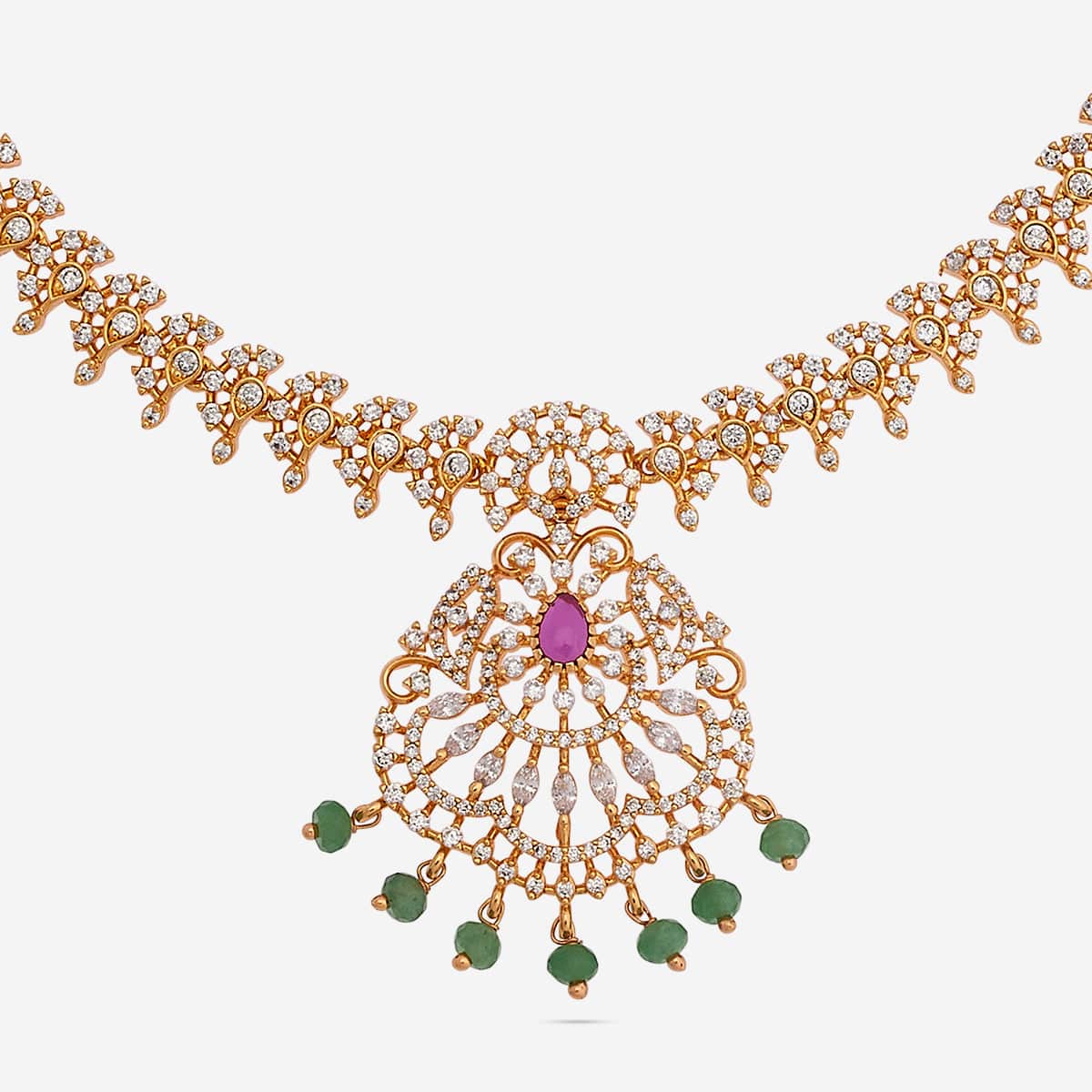 Zircon Necklace Zircon Necklace 186538