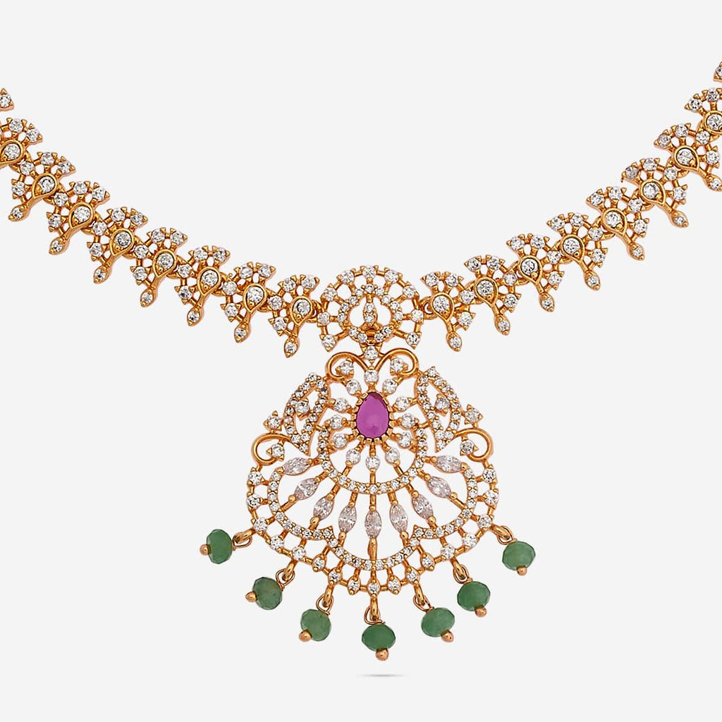 Zircon Necklace Zircon Necklace 186538