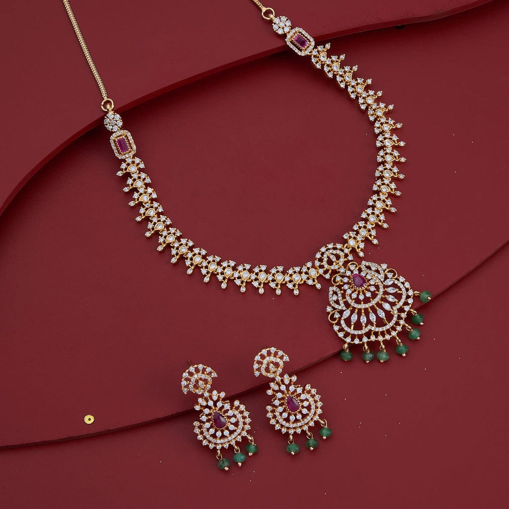 Zircon Necklace Zircon Necklace 186538