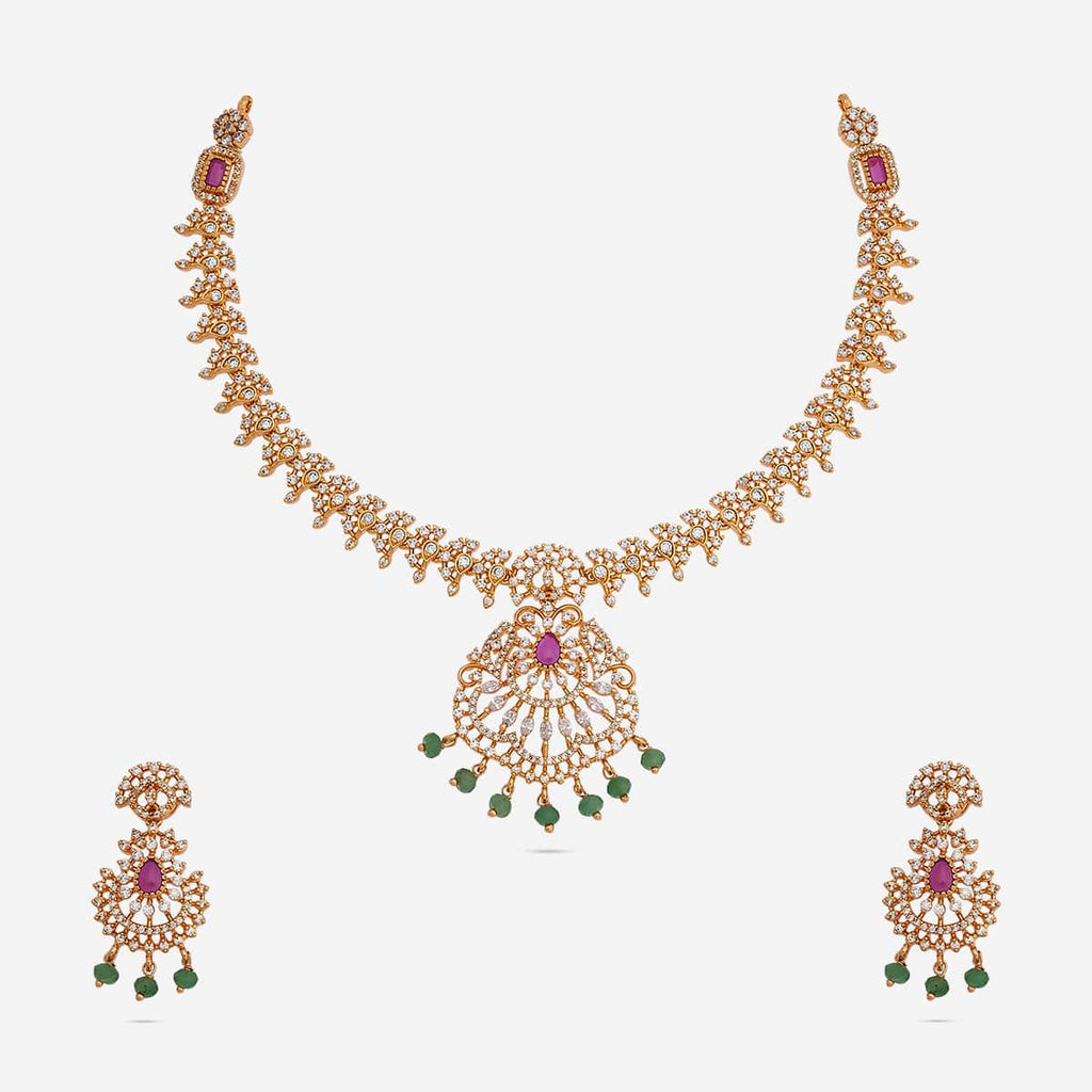 Zircon Necklace Zircon Necklace 186538