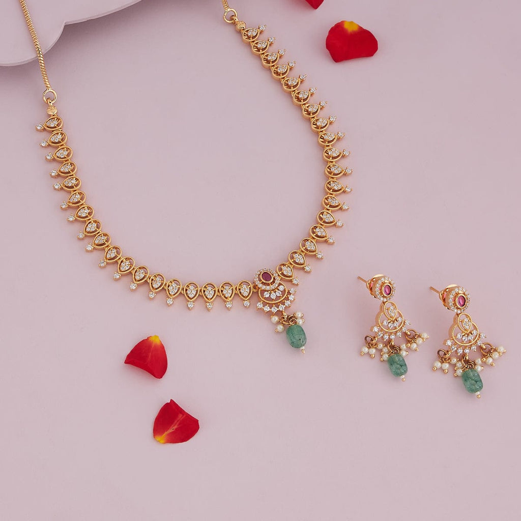 Zircon Necklace Zircon Necklace 186539