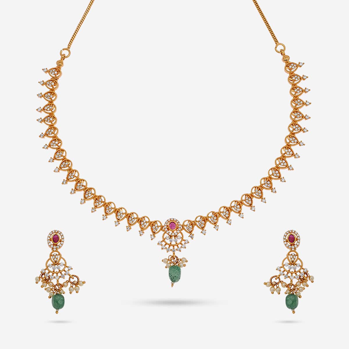 Zircon Necklace Zircon Necklace 186539