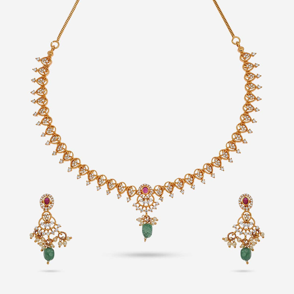 Zircon Necklace Zircon Necklace 186539