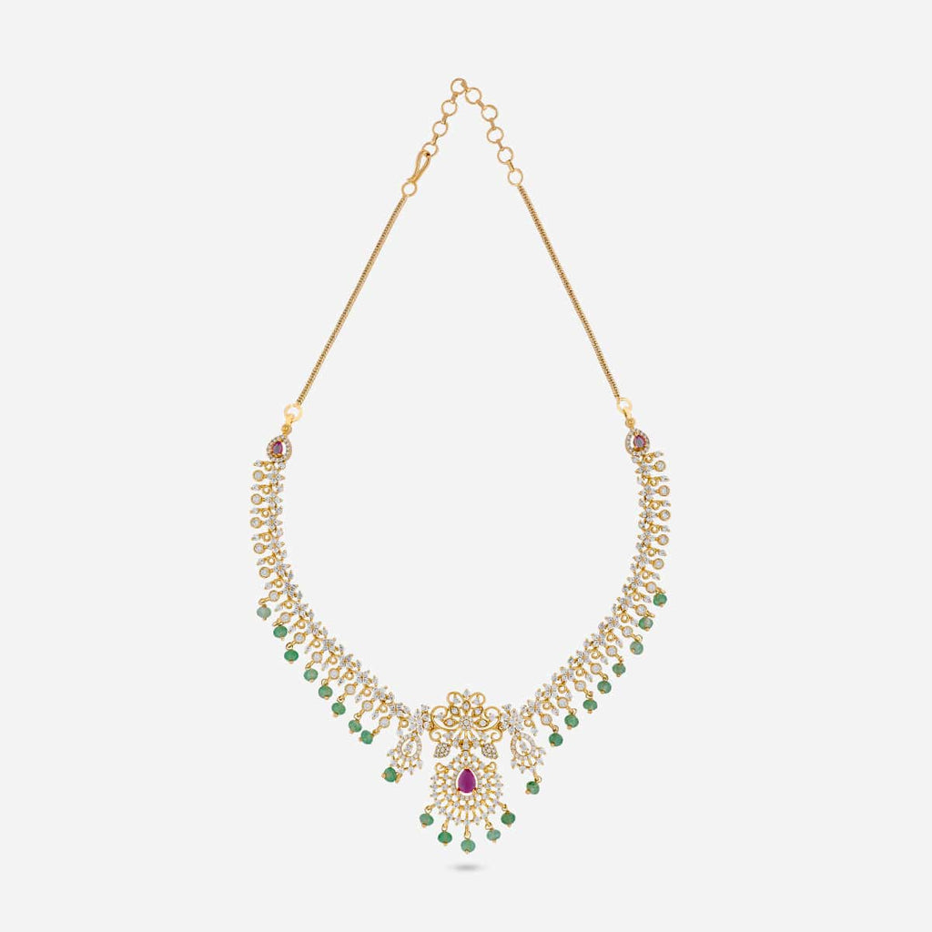 Zircon Necklace Zircon Necklace 190735