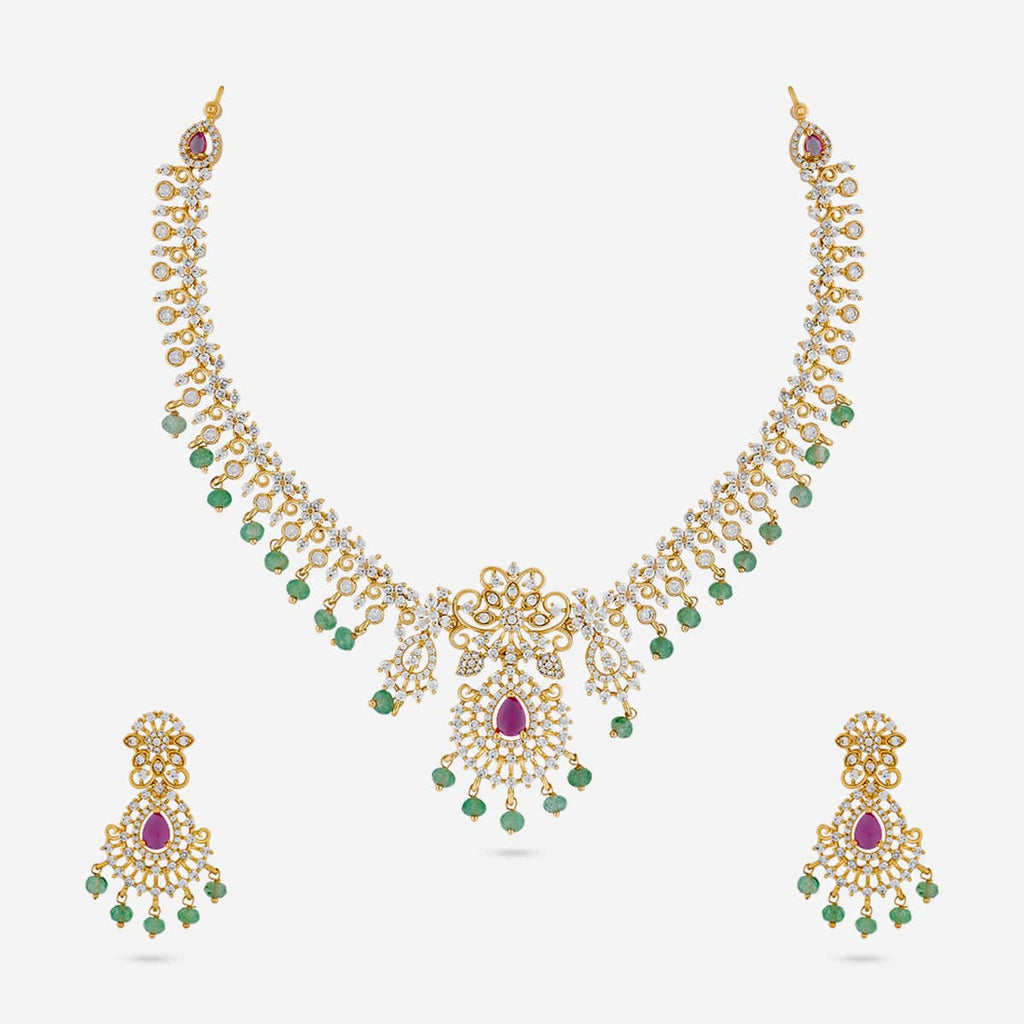 Zircon Necklace Zircon Necklace 190735