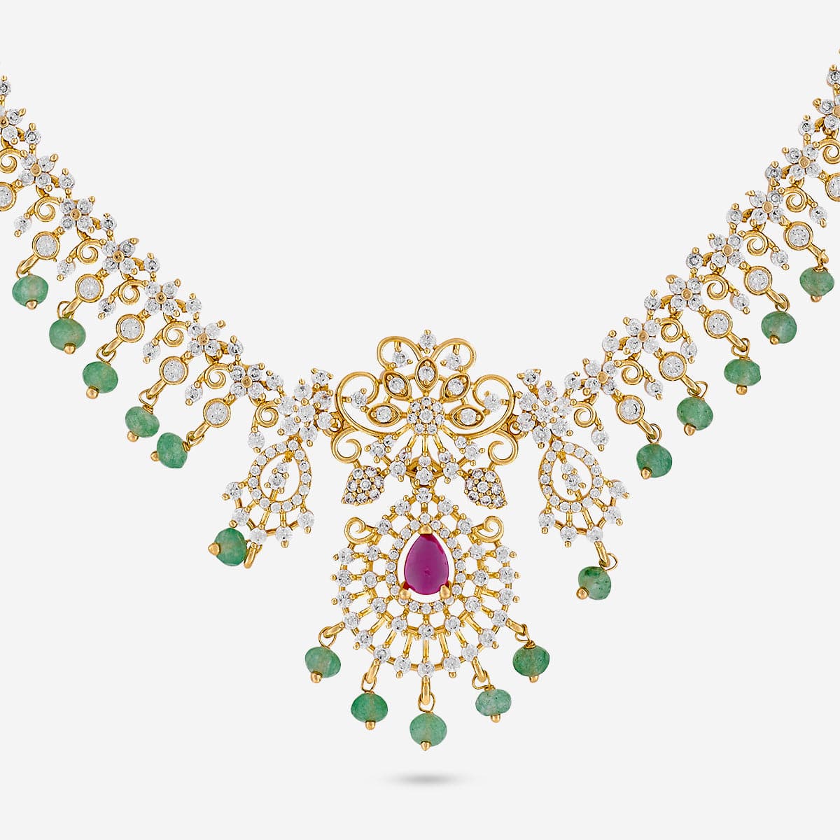 Zircon Necklace Zircon Necklace 190735