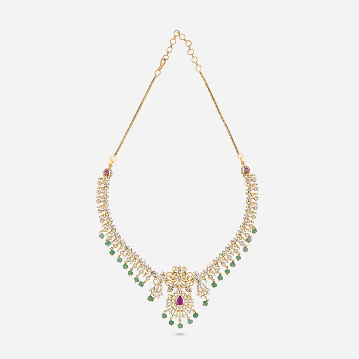 Zircon Necklace Zircon Necklace 190735