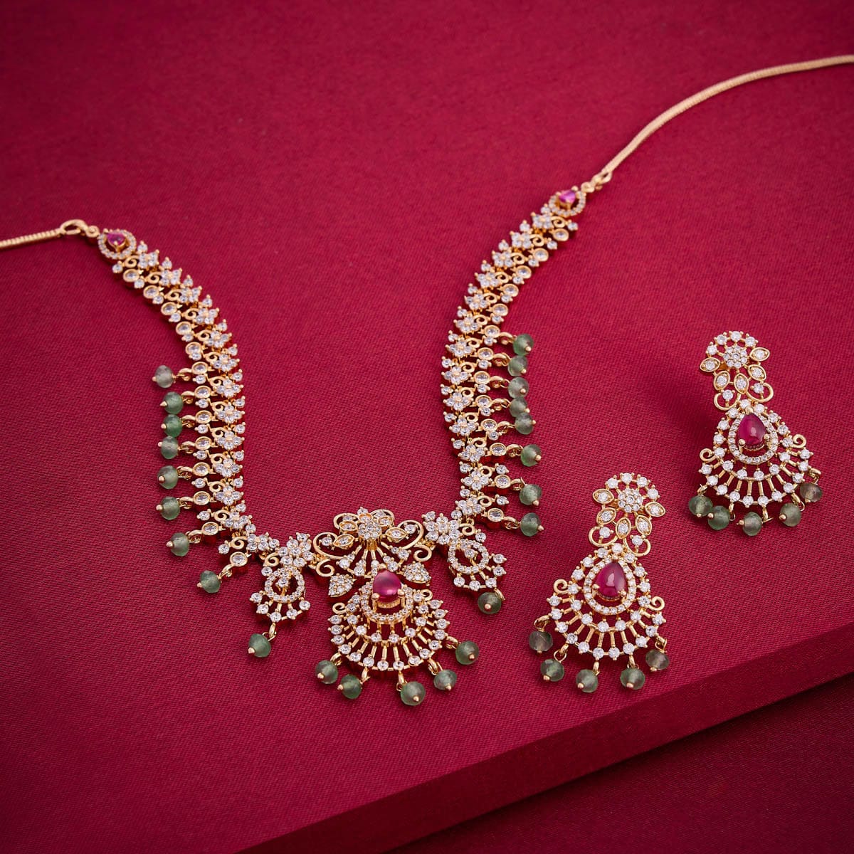 Zircon Necklace Zircon Necklace 190736