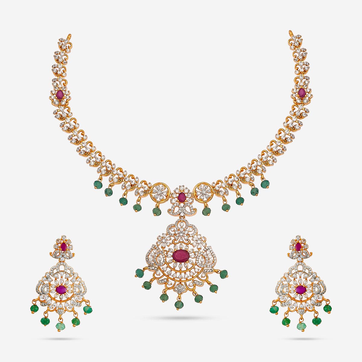 Zircon Necklace Zircon Necklace 185542