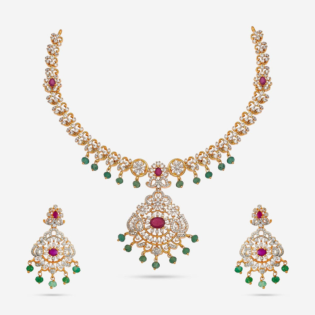 Zircon Necklace Zircon Necklace 185542