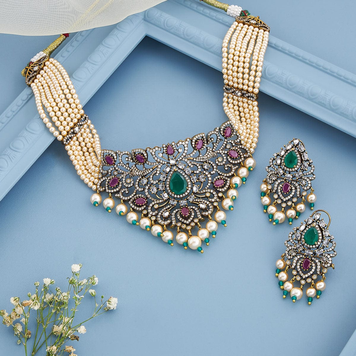 Zircon Necklace Zircon Necklace 187183