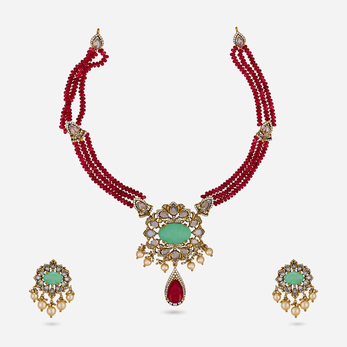 Zircon Necklace Zircon Necklace 202709