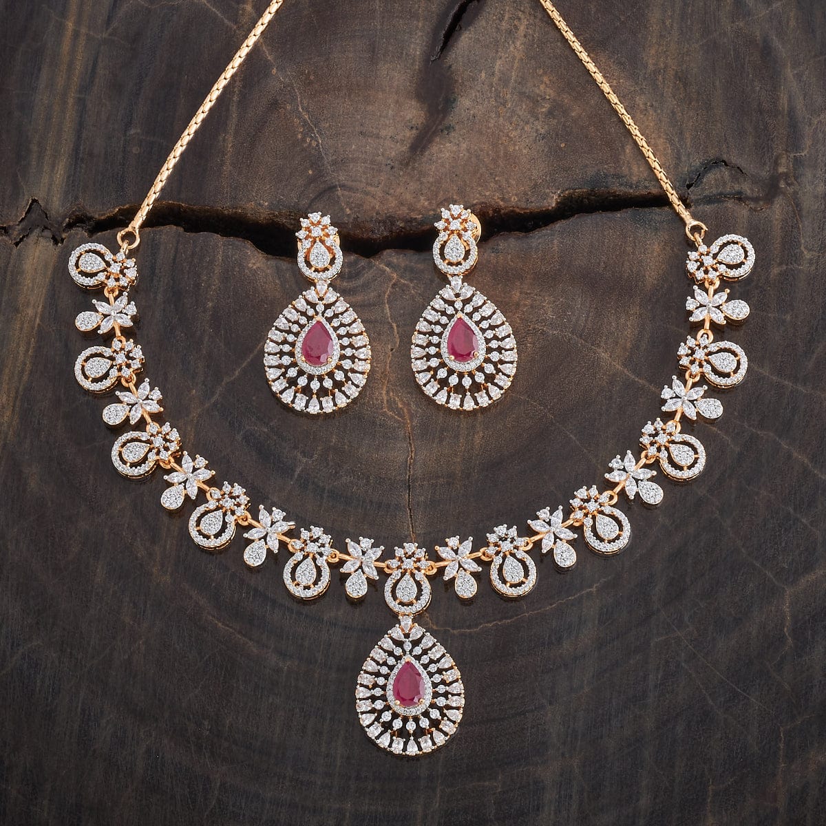 Zircon Necklace Zircon Necklace 180950