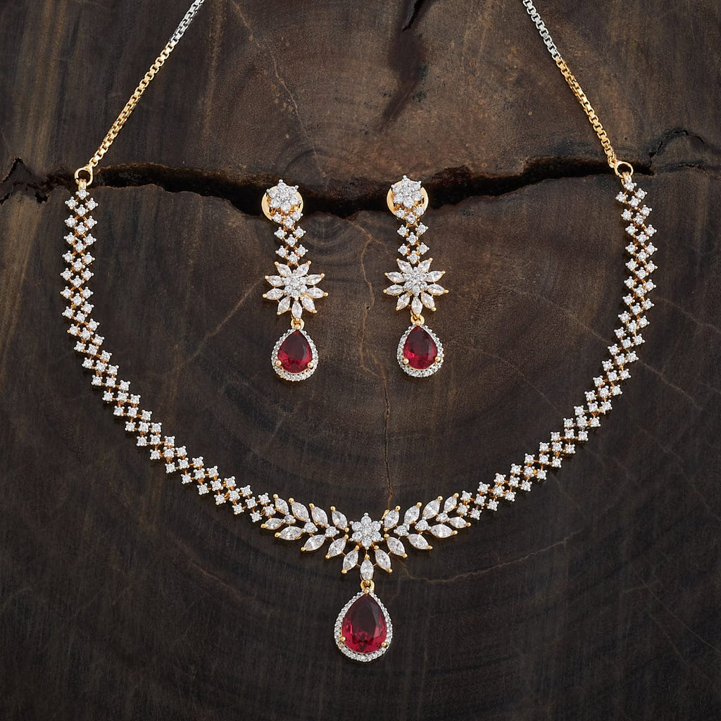 Zircon Necklace Zircon Necklace 181015