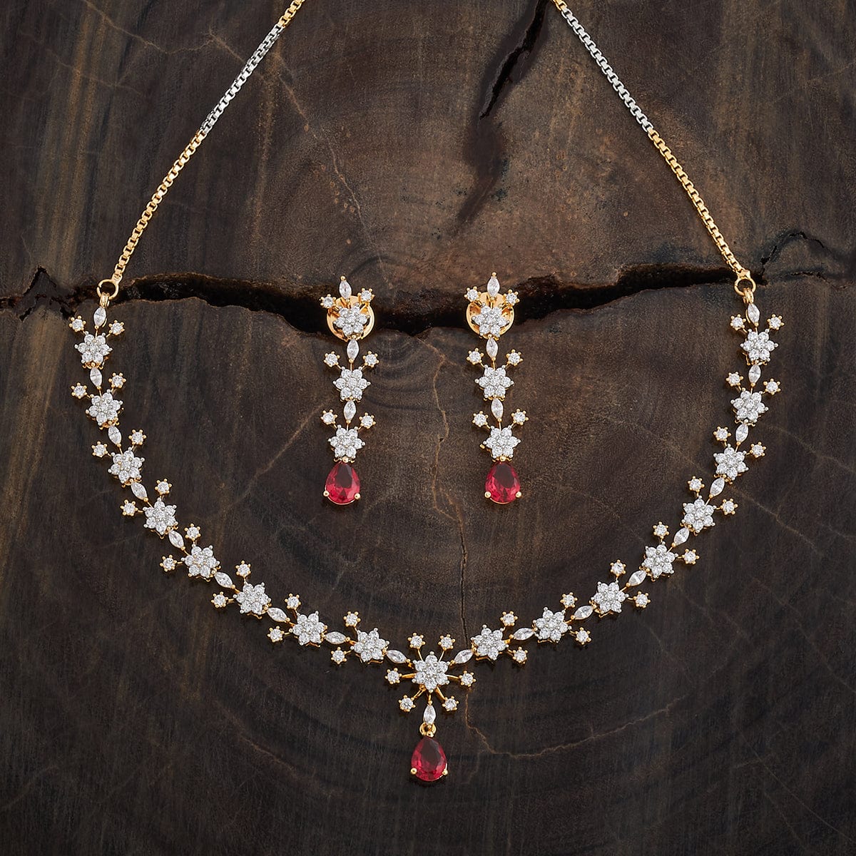 Zircon Necklace Zircon Necklace 181017