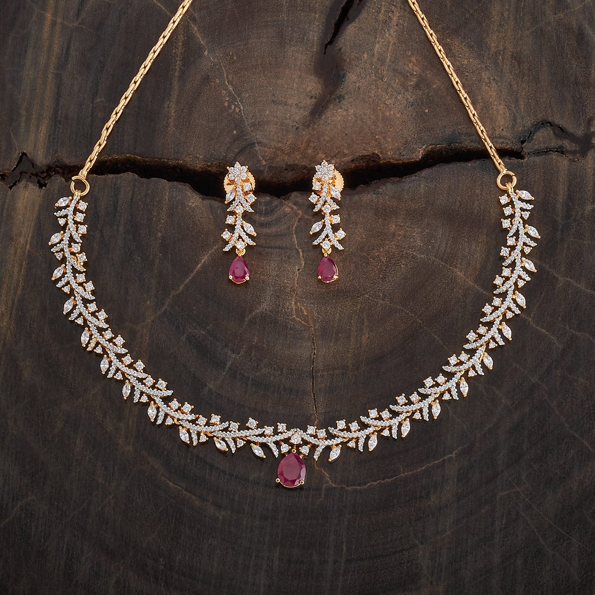 Zircon Necklace Zircon Necklace 181207