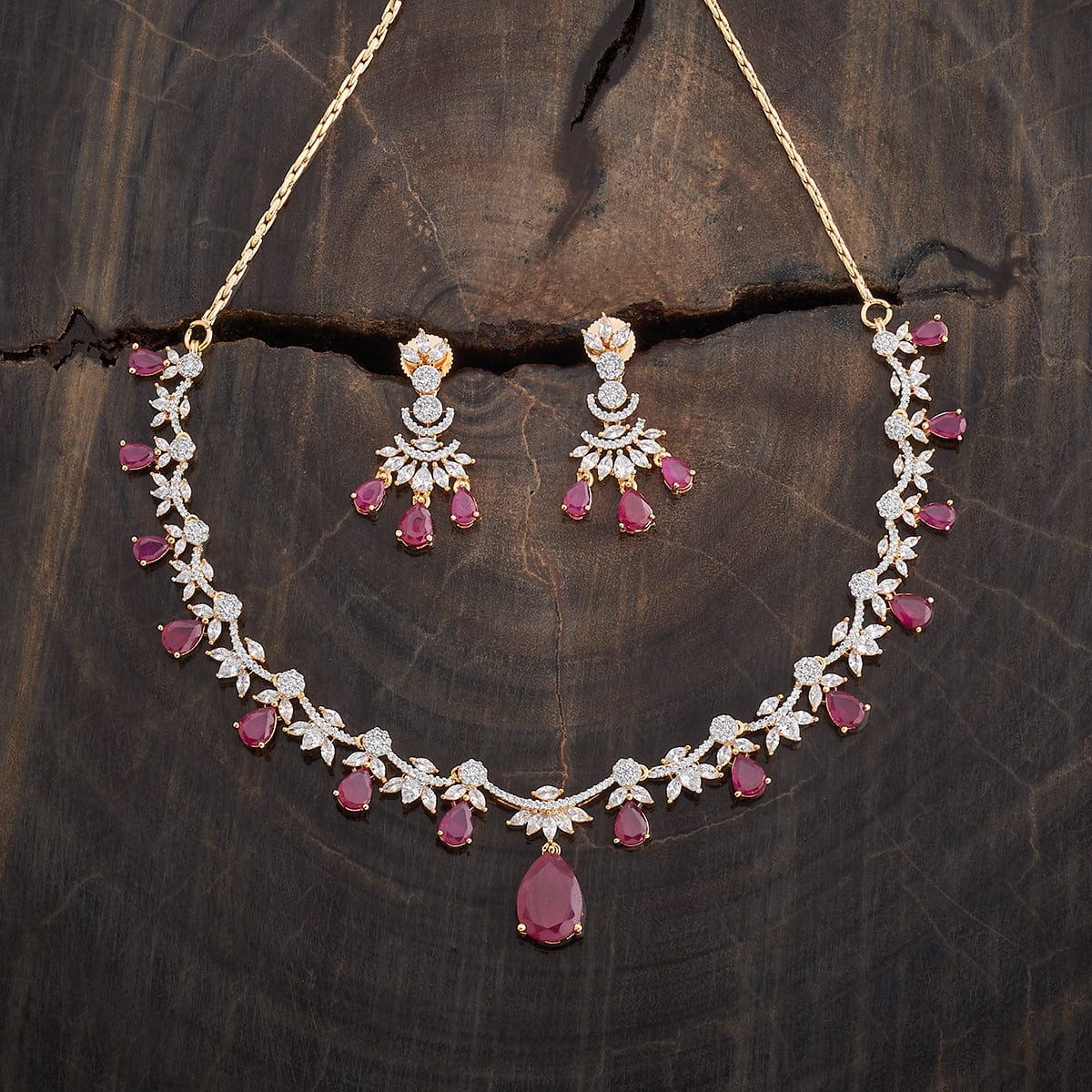 Zircon Necklace Zircon Necklace 181209