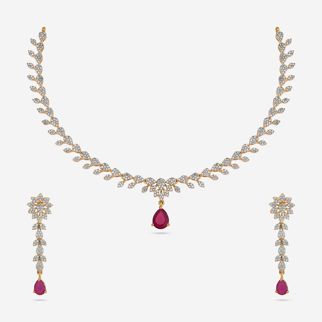 Zircon Necklace Zircon Necklace 184652