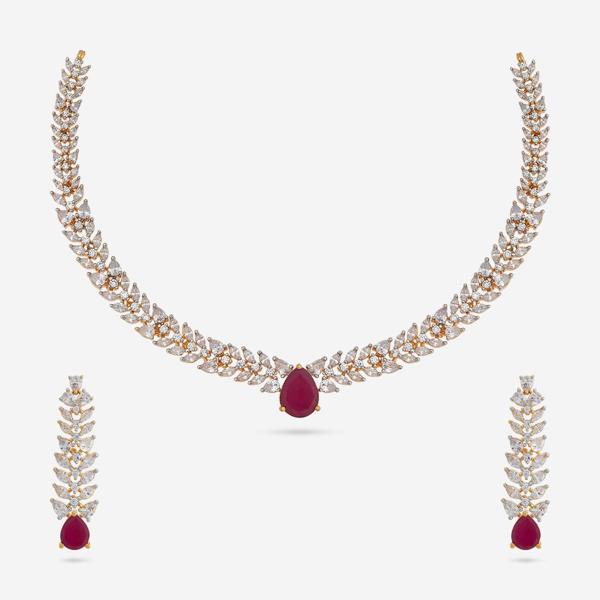 Zircon Necklace Zircon Necklace 185345