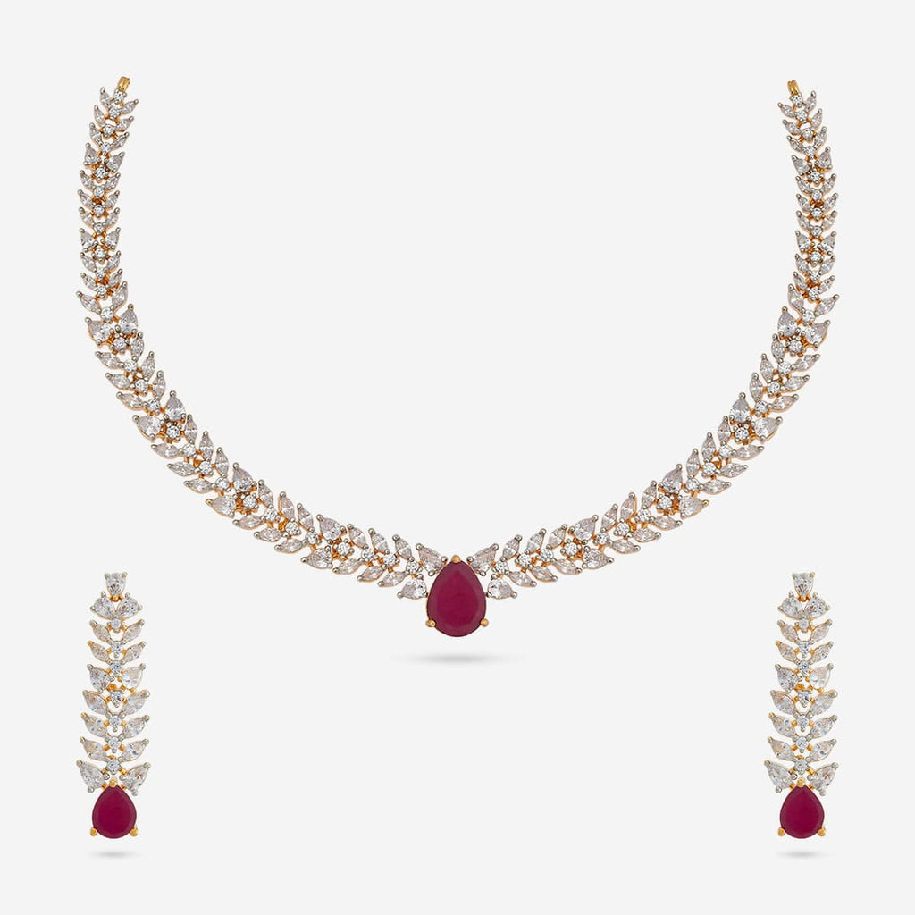 Zircon Necklace Zircon Necklace 185345