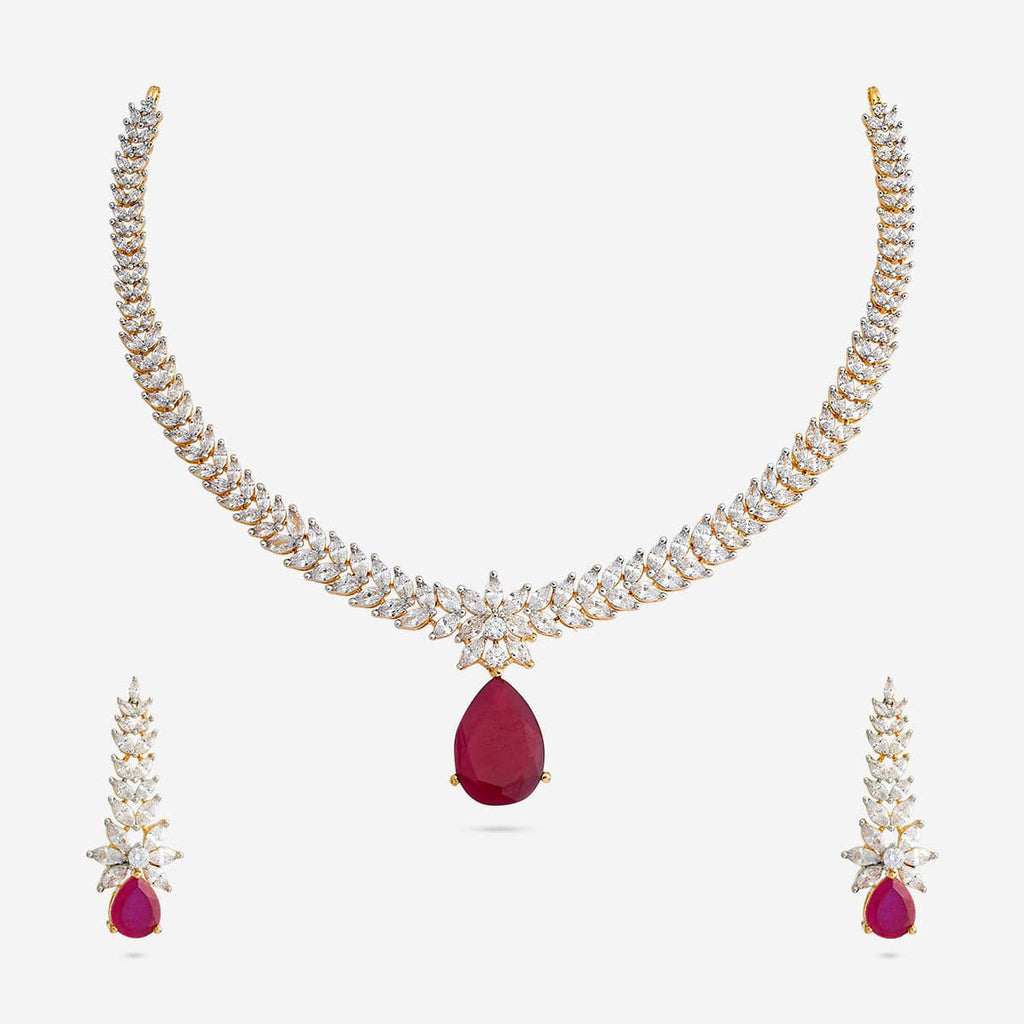 Zircon Necklace Zircon Necklace 185347