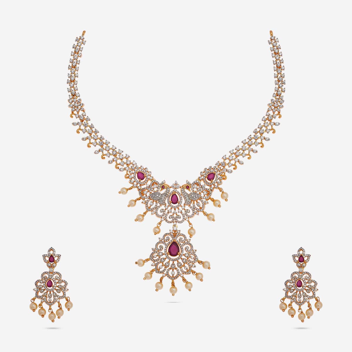 Zircon Necklace Zircon Necklace 185540