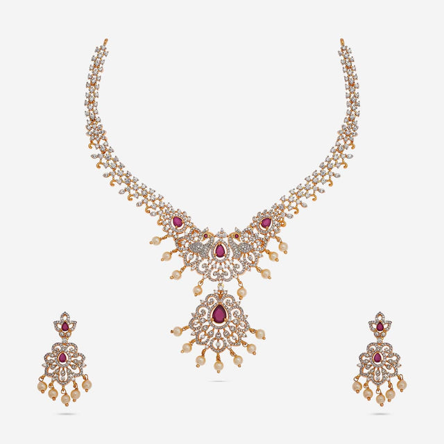 Zircon Necklace Zircon Necklace 185540