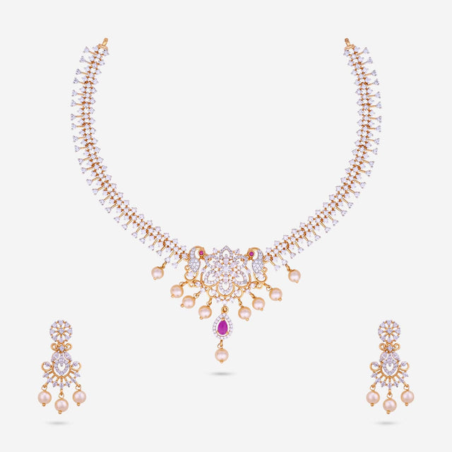 Zircon Necklace Zircon Necklace 186542
