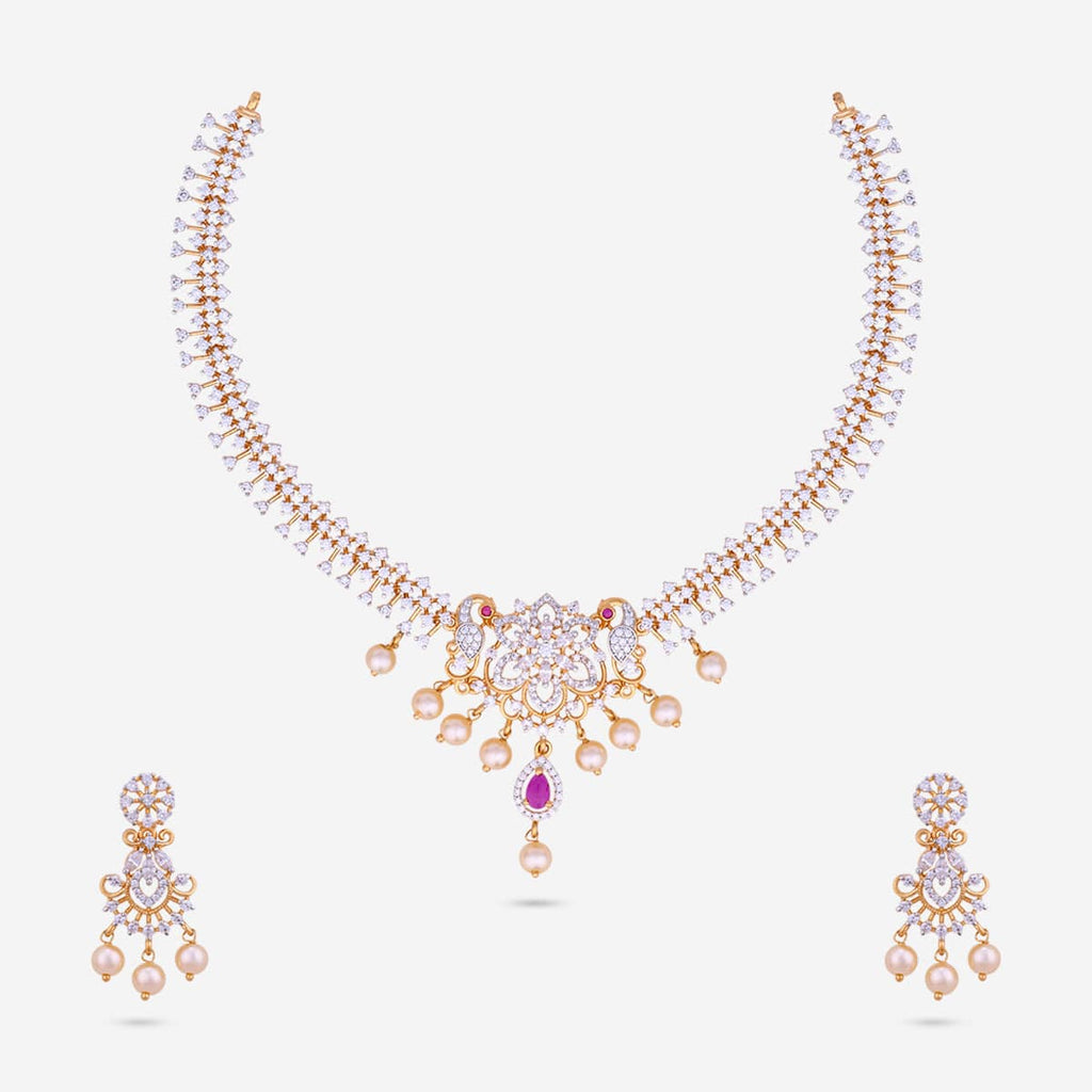 Zircon Necklace Zircon Necklace 186542