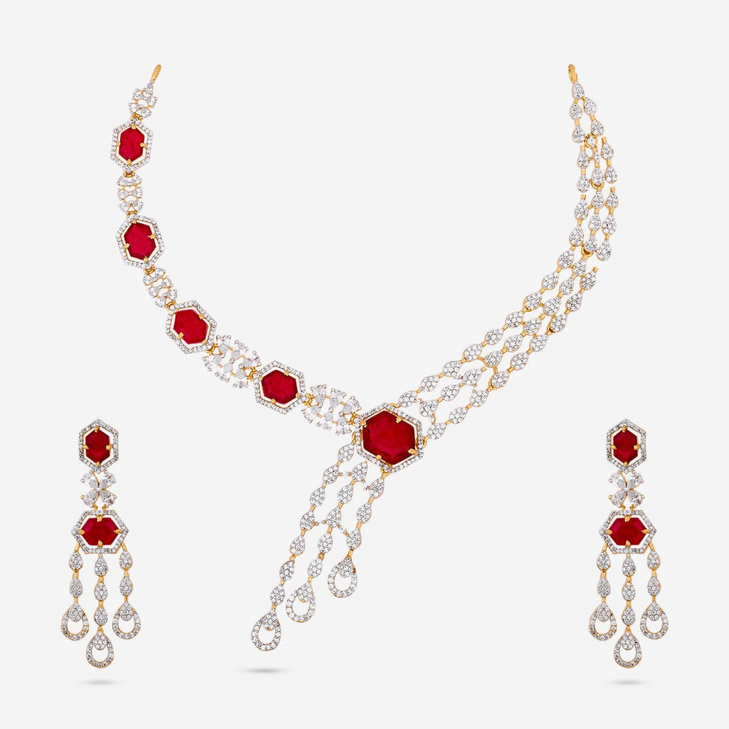 Zircon Necklace Zircon Necklace 187600