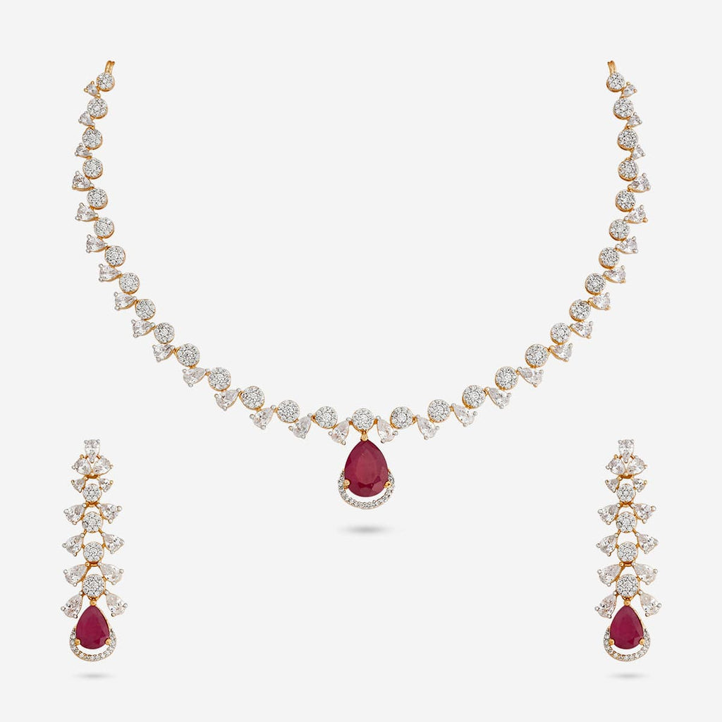 Zircon Necklace Zircon Necklace 187643