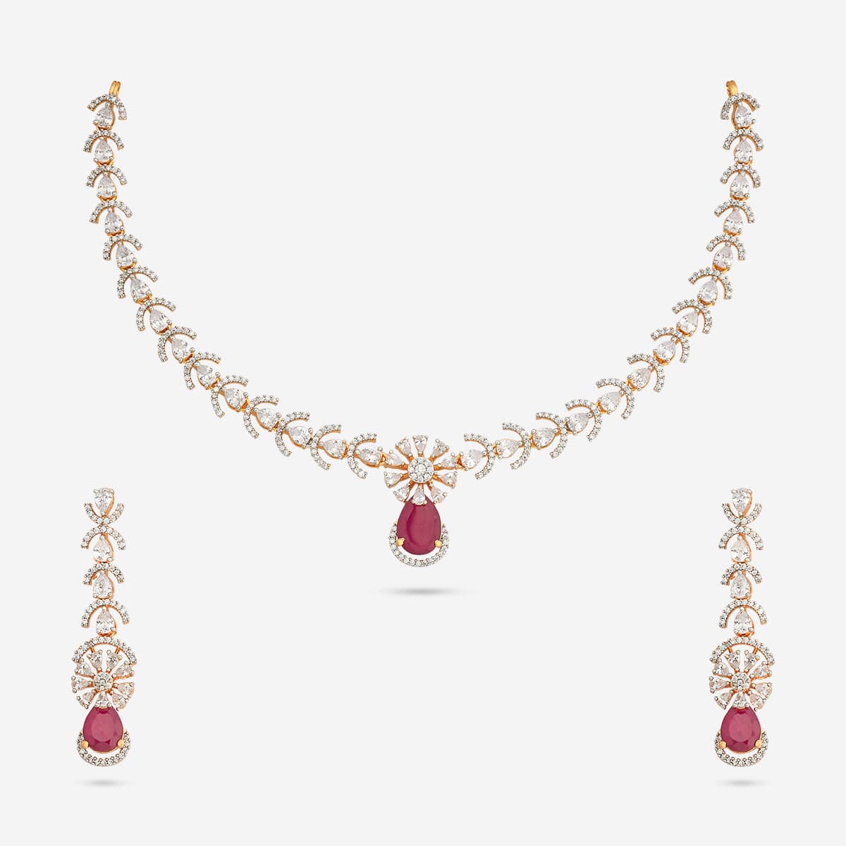Zircon Necklace Zircon Necklace 187644