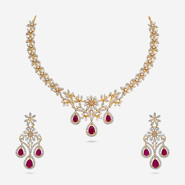 Zircon Necklace Zircon Necklace 187804