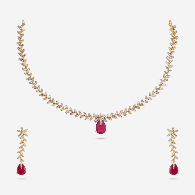 Zircon Necklace Zircon Necklace 188021