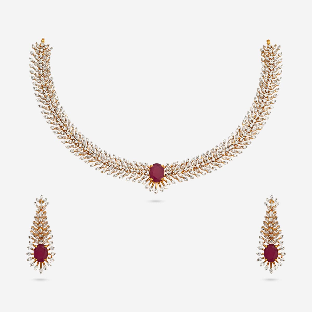 Zircon Necklace Zircon Necklace 188730