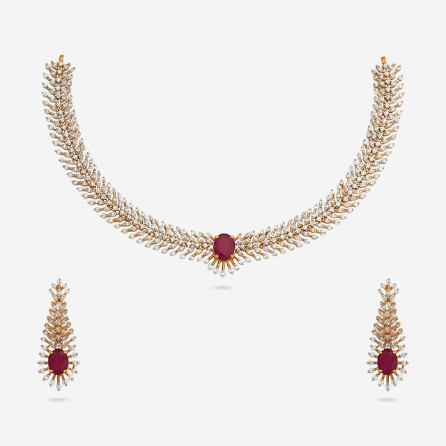 Zircon Necklace Zircon Necklace 188730