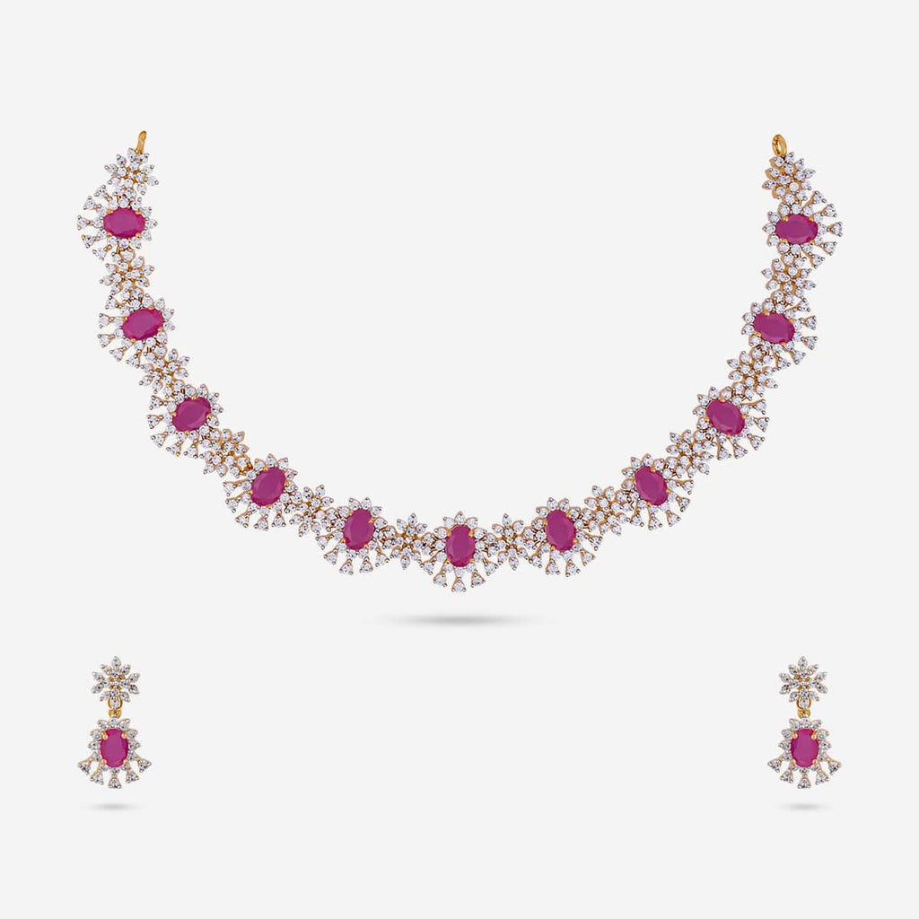 Zircon Necklace Zircon Necklace 188884