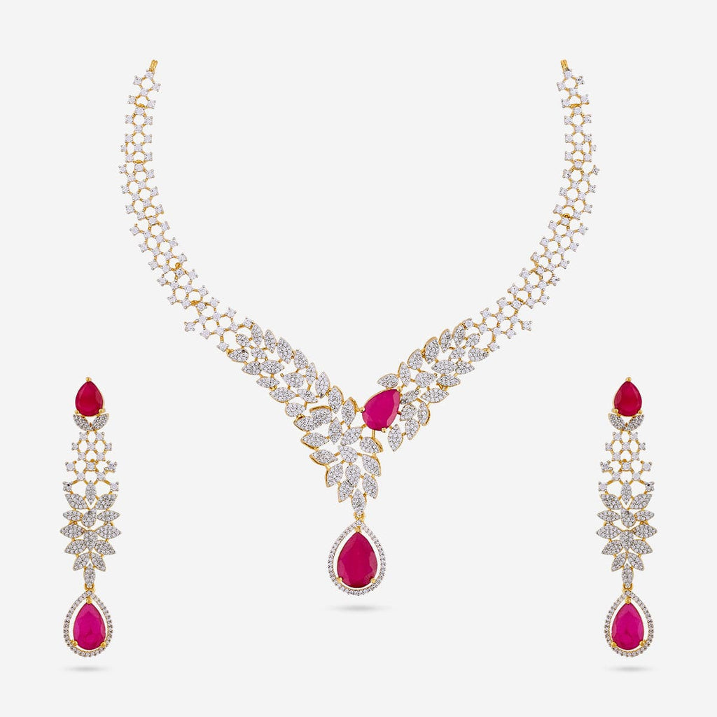 Zircon Necklace Zircon Necklace 190818