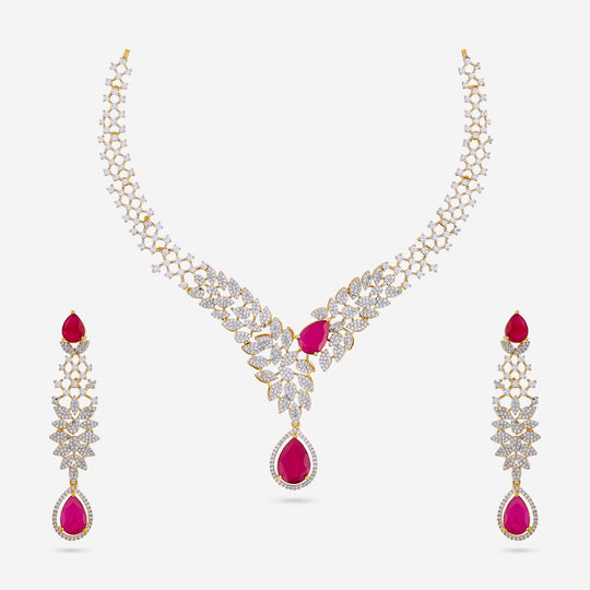 Zircon Necklace Zircon Necklace 190818