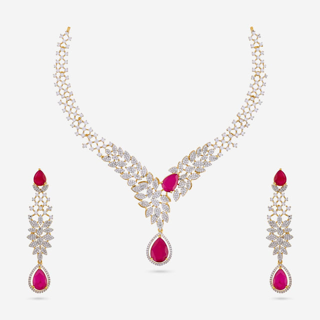 Zircon Necklace Zircon Necklace 190818