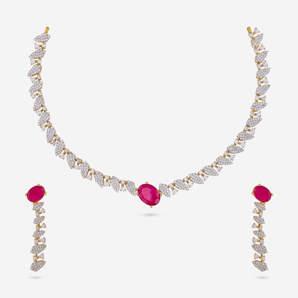 Zircon Necklace Zircon Necklace 190819