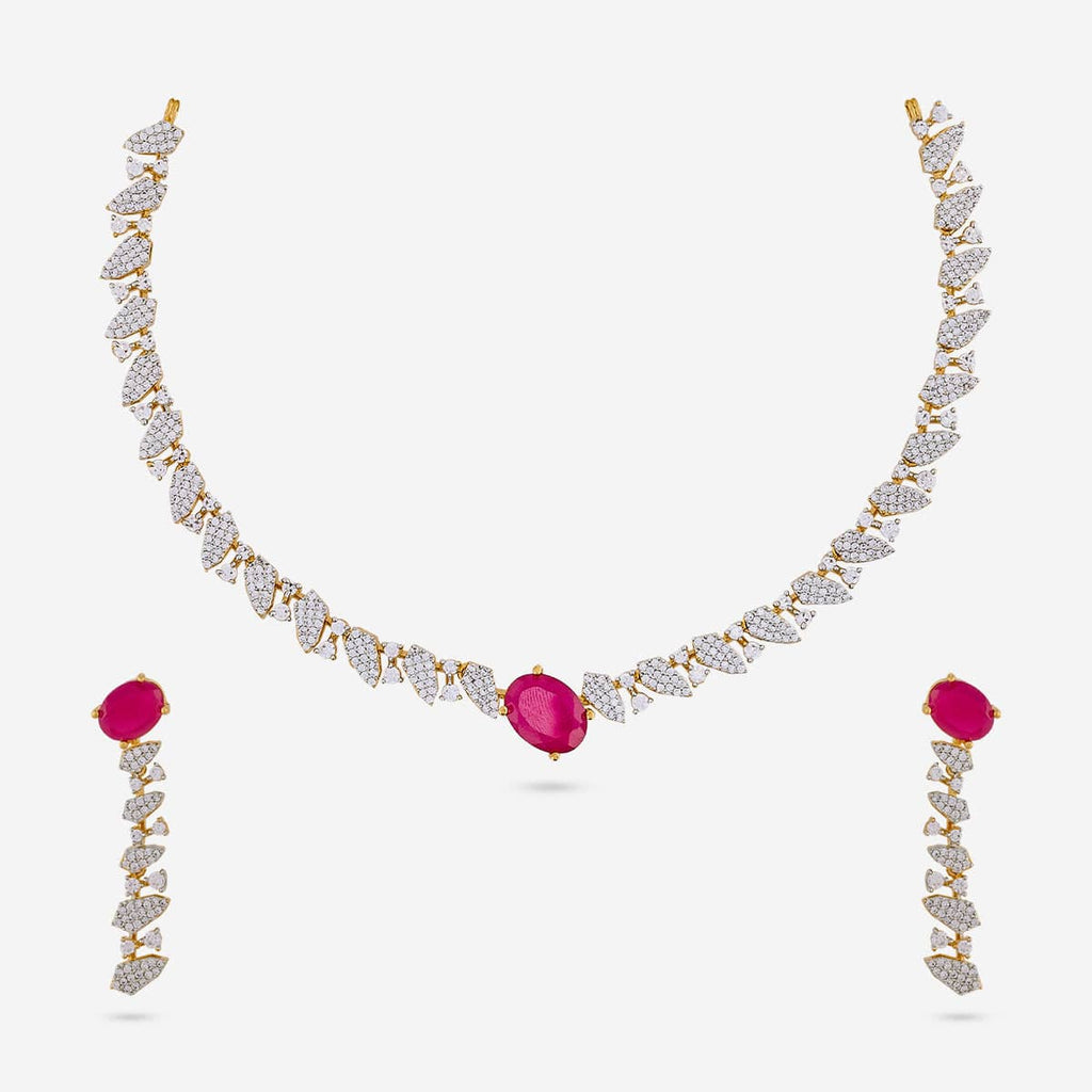 Zircon Necklace Zircon Necklace 190819